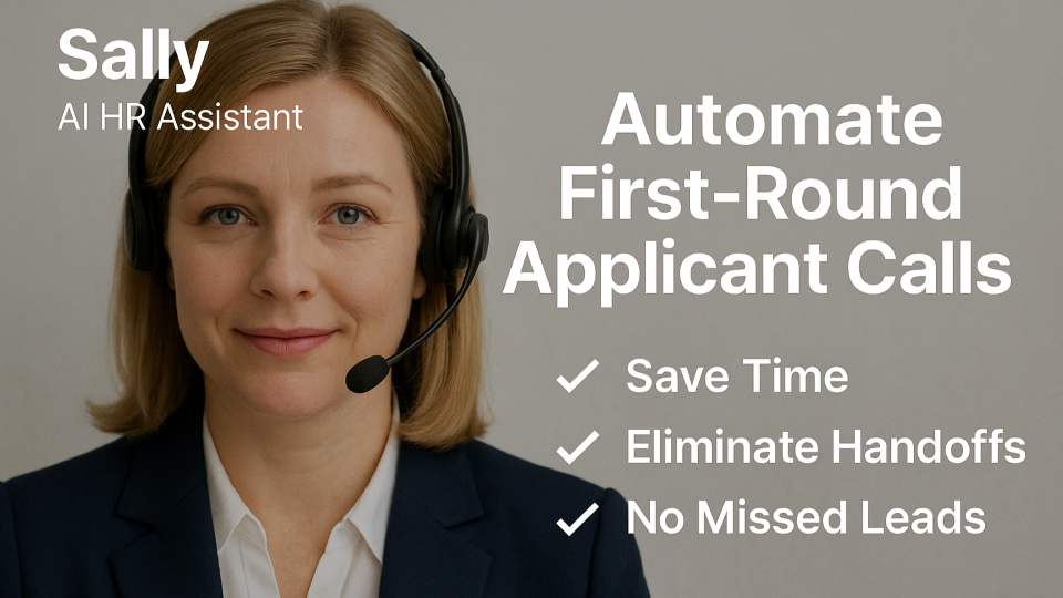 GoHighLevel marketplace - GHL integration - Sally Recruitment Voice AI