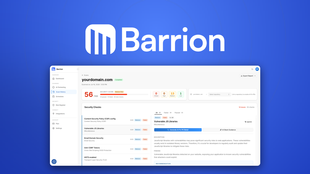 Barrion Lifetime Deal
