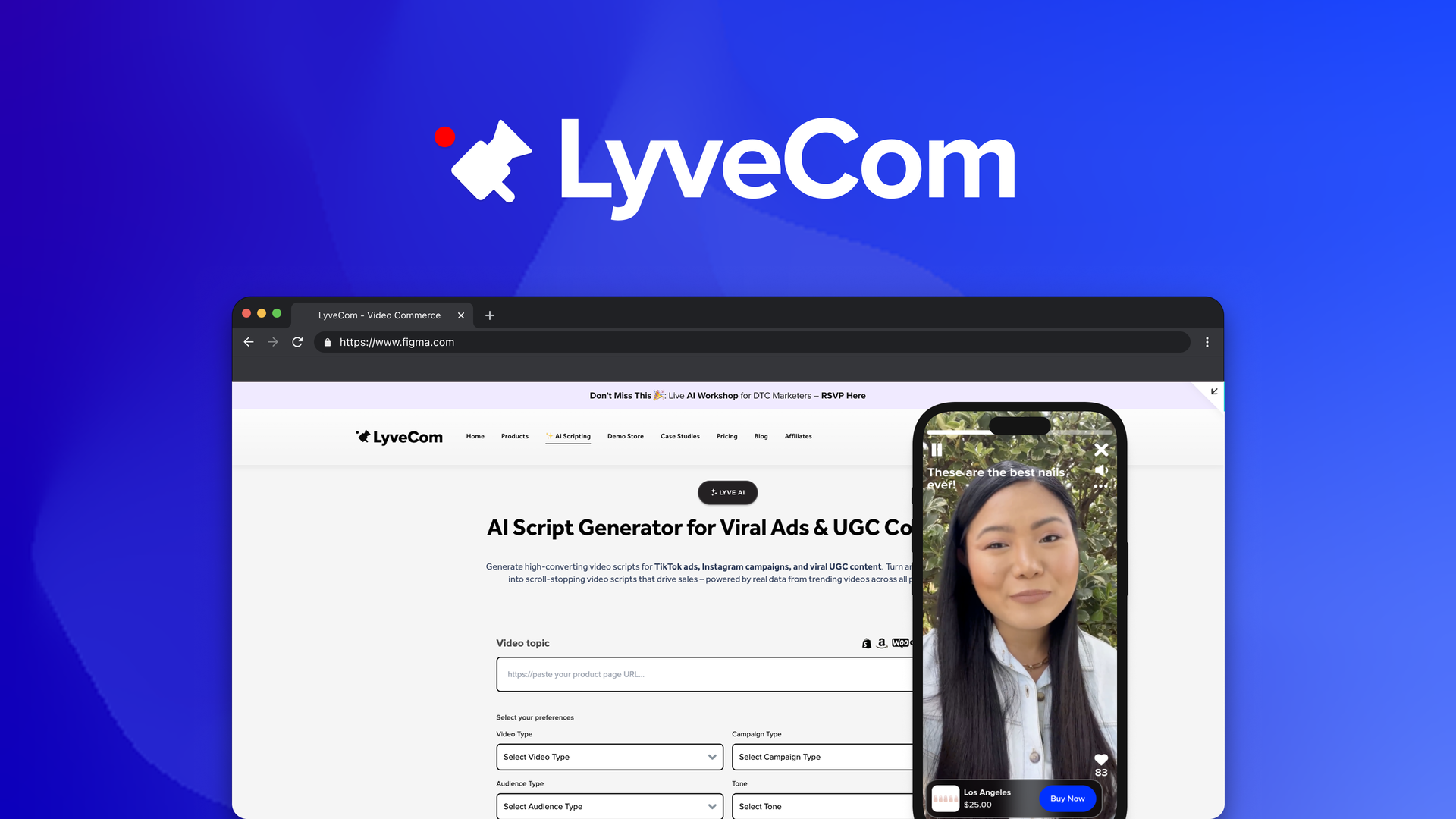 LyveCom Lifetime Deal