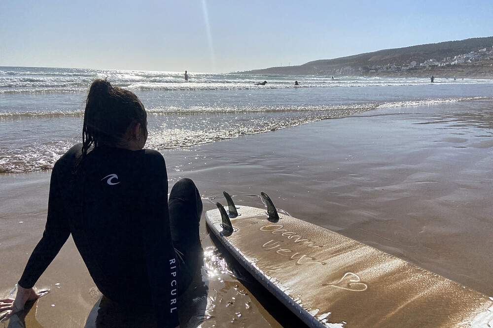 4-daagse yoga- en surfretraite in Taghazout, Marokko