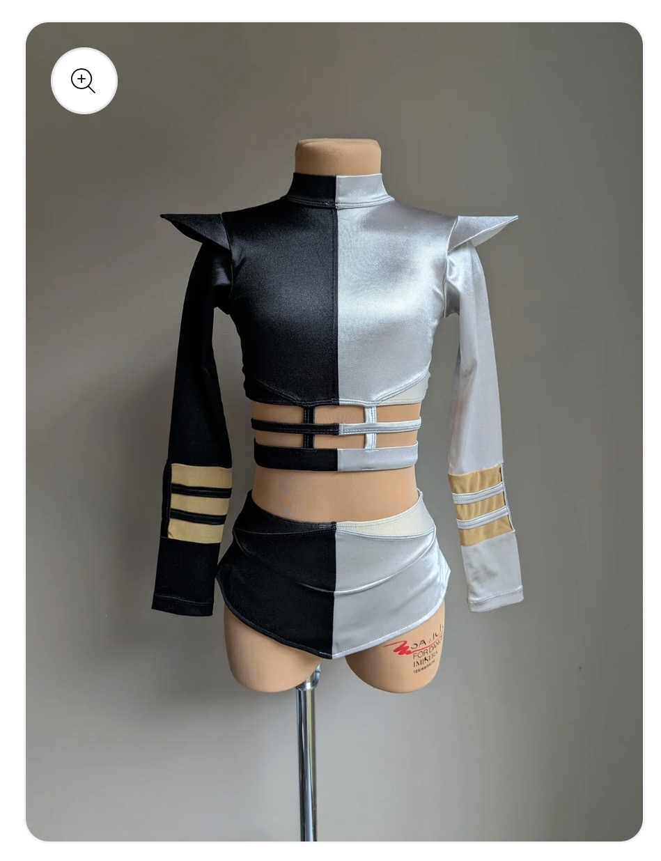 Divided Set Black/Silver Size CI