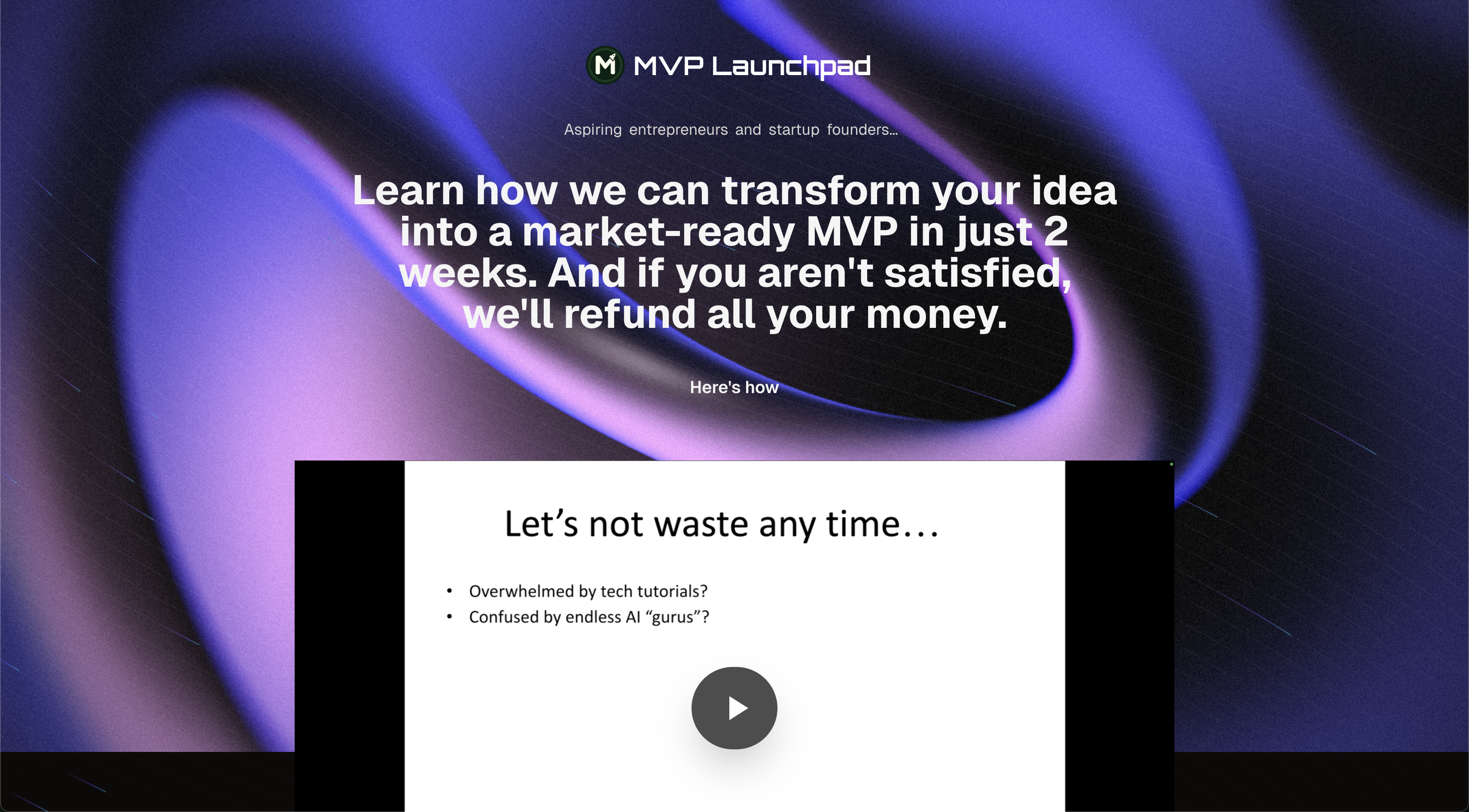 MVP Launchpad