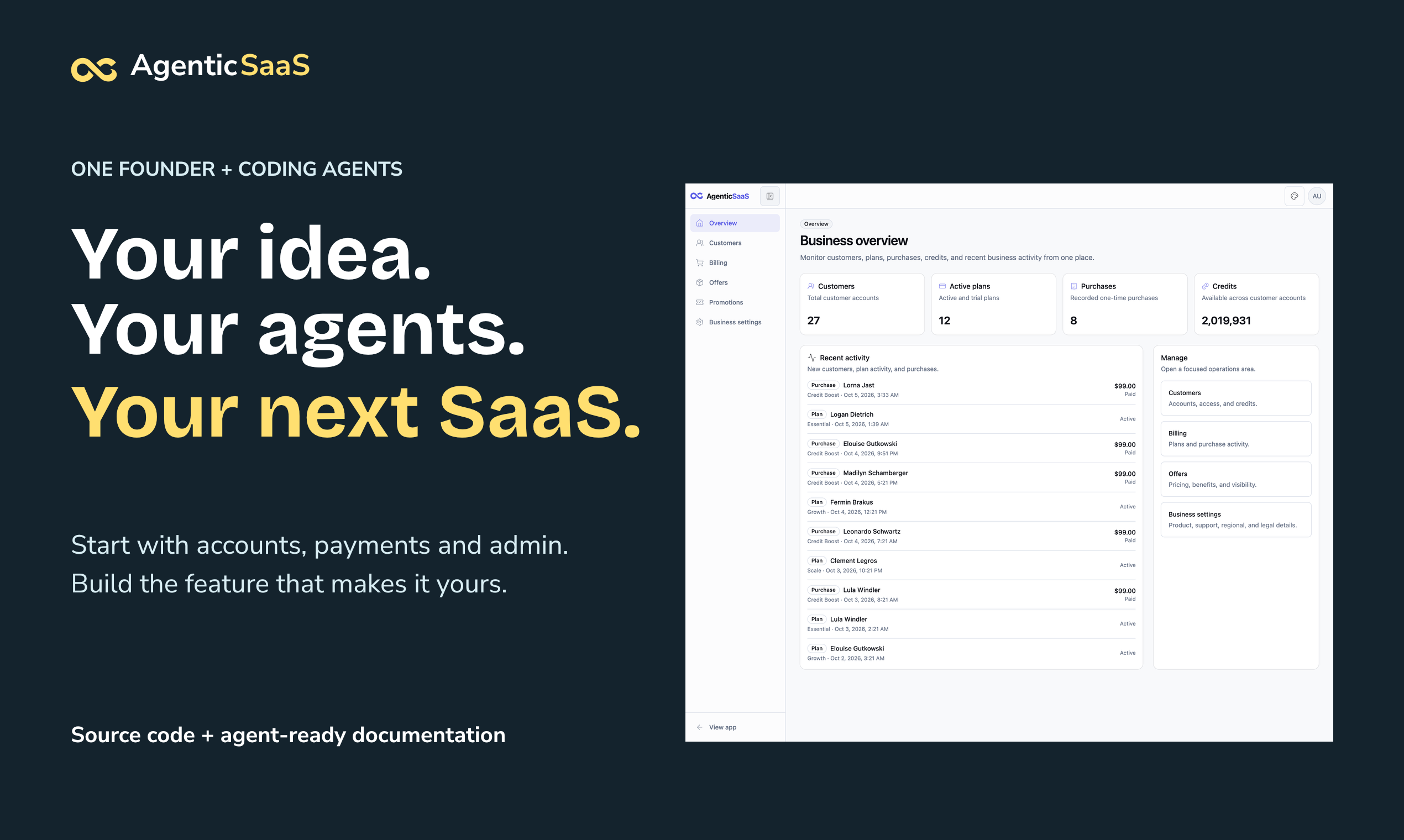 AgenticSaaS