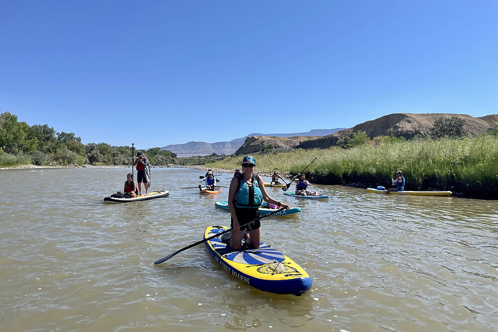 4 Day Women's Hiking, Paddleboard & Yoga Retreat in Palisade, CO