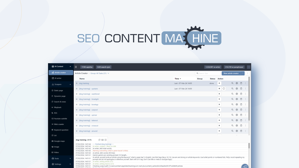 SEO Content Machine Lifetime Deal