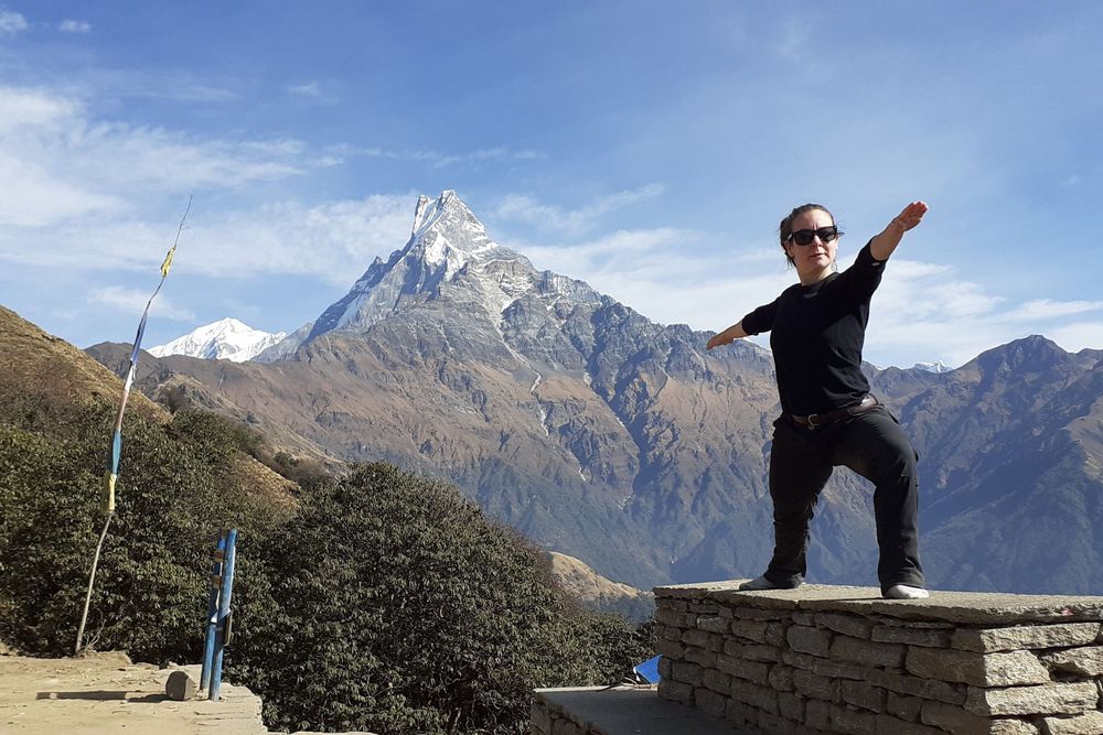 10-daagse Mardi Himal Yoga Trekking Avontuurlijke Retraite in Nepal