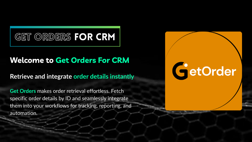 GoHighLevel marketplace - GHL integration - Get Orders for CRM