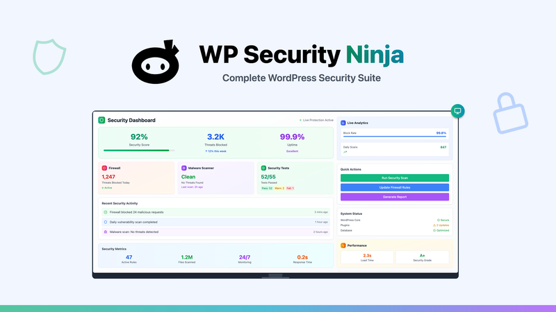 WP Security Ninja Lifetime Deal
