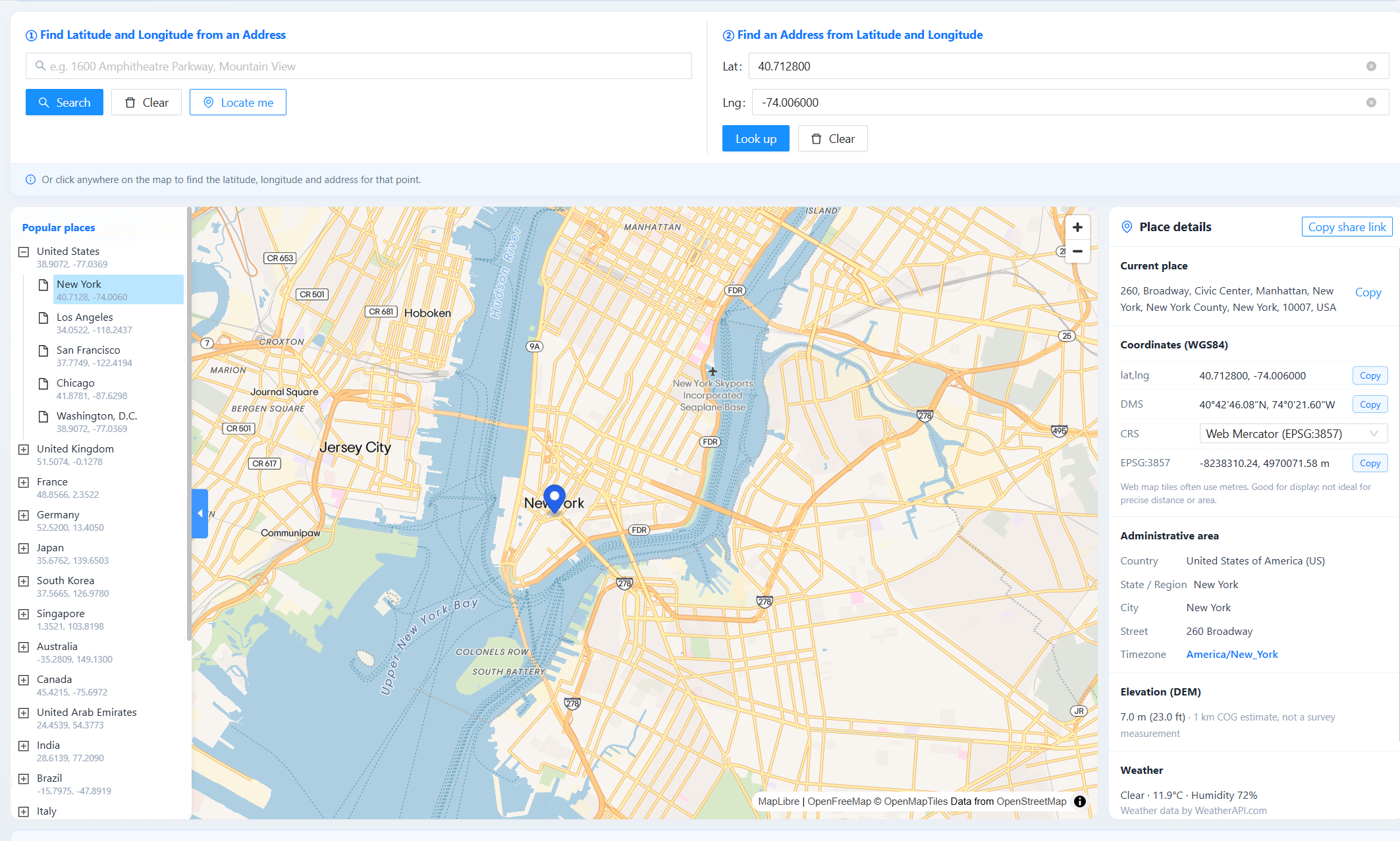 CoordMap