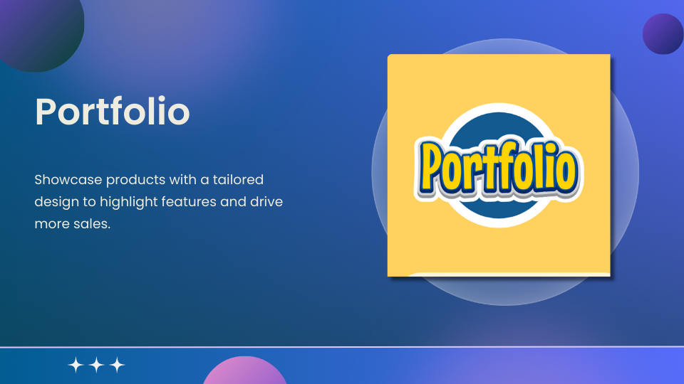 GoHighLevel marketplace - GHL integration - Portfolio Widget