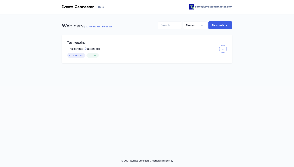 GoHighLevel marketplace - GHL integration - Events Connecter SSO