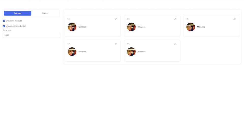 GoHighLevel marketplace - GHL integration - Slide show carousel