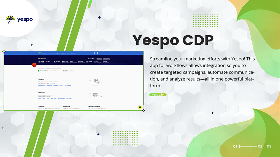 GoHighLevel marketplace - GHL integration - Yespo Action Automation For Workflows