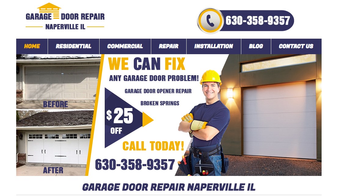 Garage Door Repair Naperville IL