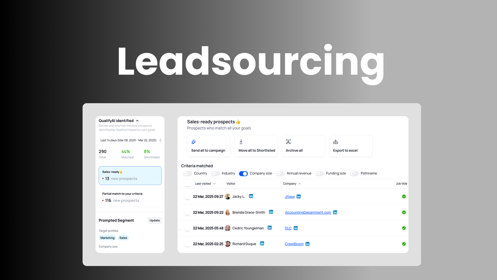 Leadsourcing Lifetime Deal