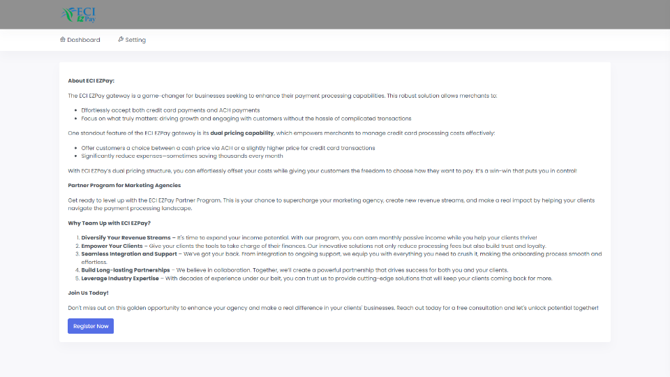 GoHighLevel marketplace - GHL integration - ECI EZPay