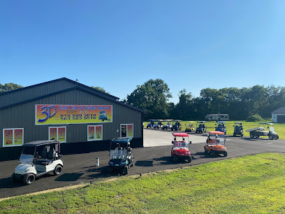 3D Golf Cart Sales and Trailer Rental