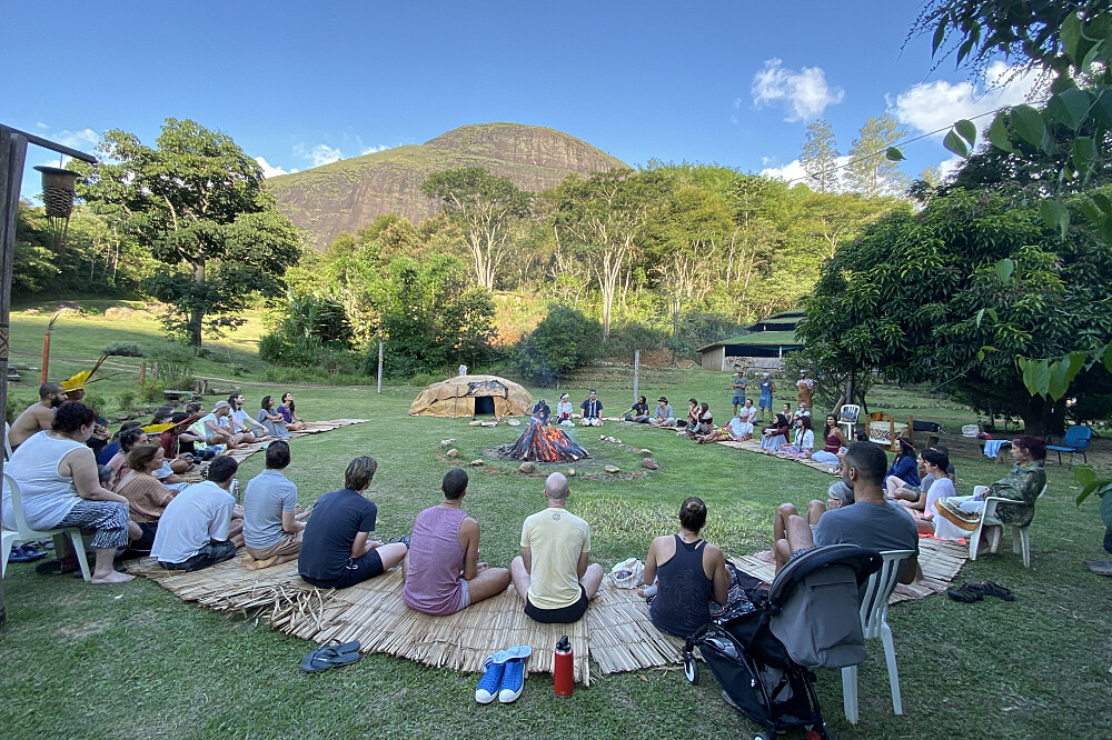 8 dagars Ayahuasca med Ninawa Pai da Mata Huni Kuinin, Brasilien