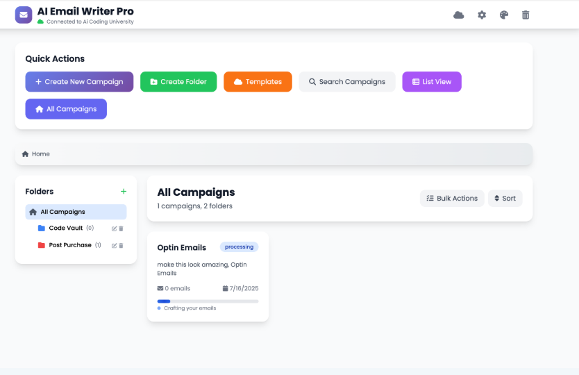GoHighLevel marketplace - GHL integration - Ai Email Writer Pro