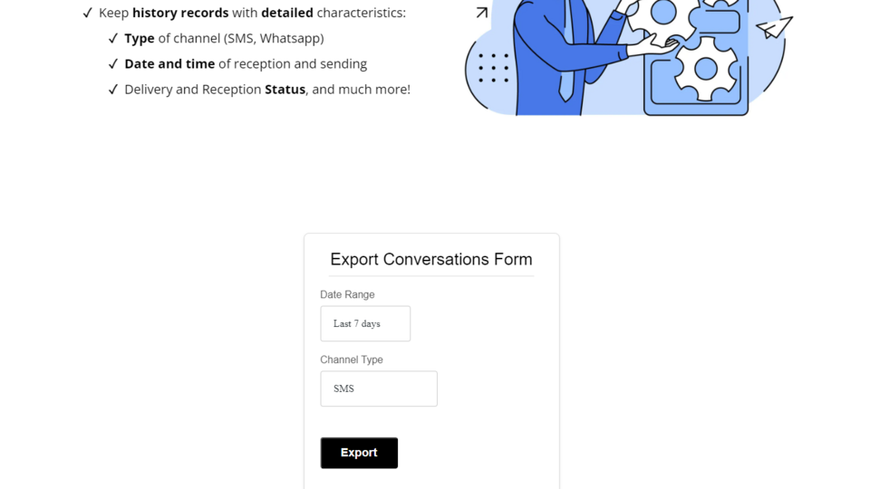 GoHighLevel marketplace - GHL integration - Export Conversations