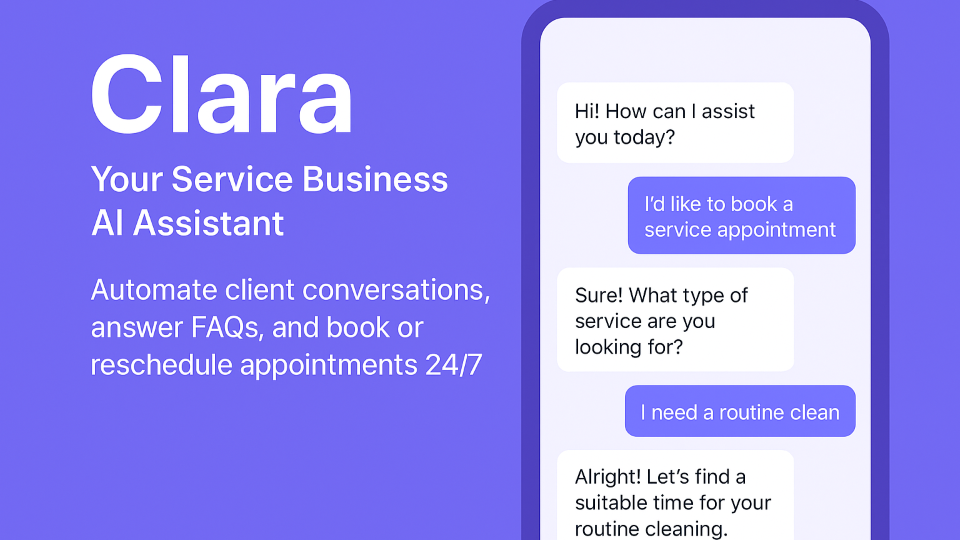 GoHighLevel marketplace - GHL integration - Clara â Your Service Business AI Assistant