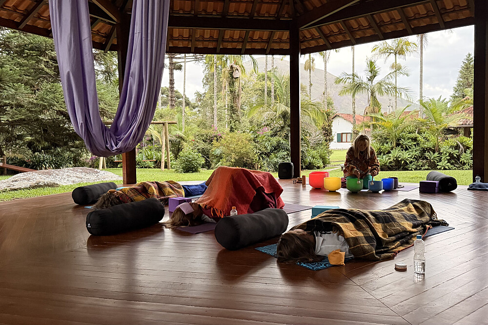 6-tägiger Rückzugsort der Ruhe: Yoga-, Atem- und Klangretreat, Brasilien