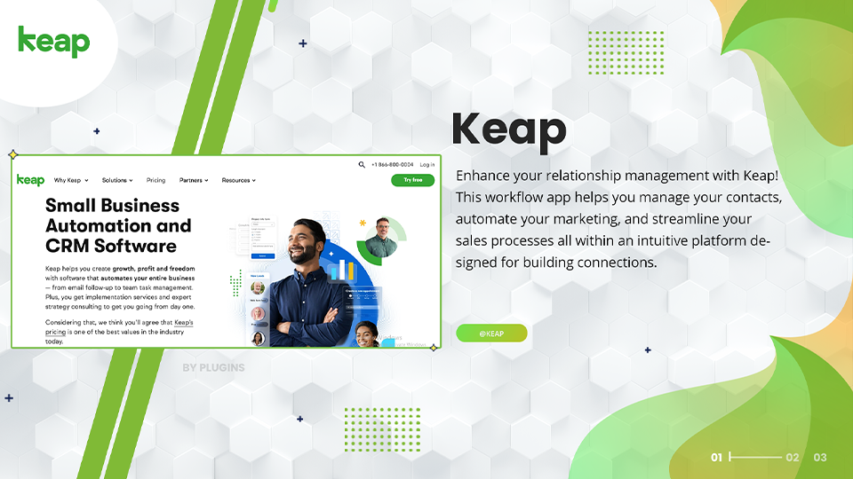 GoHighLevel marketplace - GHL integration - Keap Action Automation For Workflows