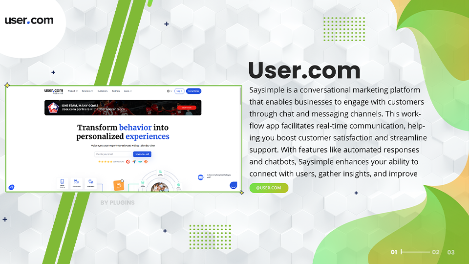 GoHighLevel marketplace - GHL integration - User.com Action Automation For Workflows