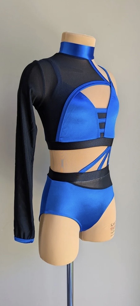 Bubblegum Burst Set - Black & Royal Blue - BRAND NEW