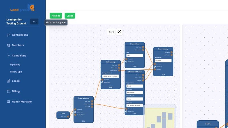 GoHighLevel marketplace - GHL integration - LeadIgnition