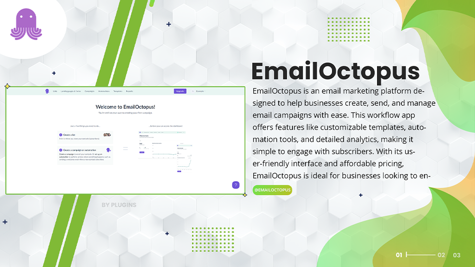 GoHighLevel marketplace - GHL integration - EmailOctopus Action Automation For Workflows
