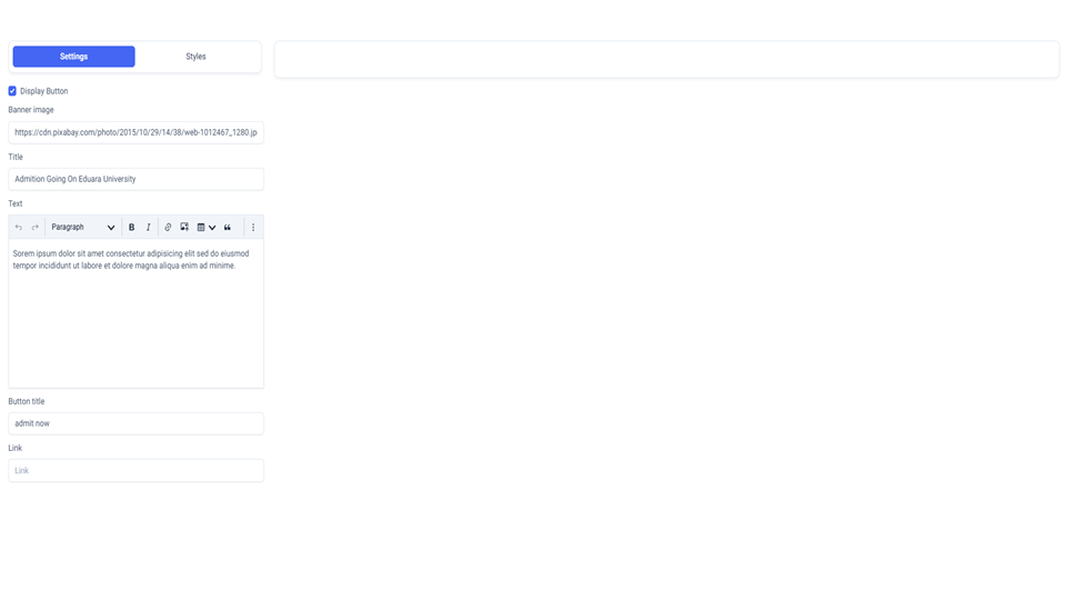 GoHighLevel marketplace - GHL integration - Banner template 4 for funnels