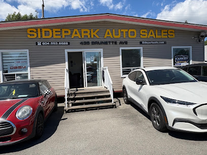 Sidepark Auto Sales Ltd. Open by appointments please call ahead prior to visit.