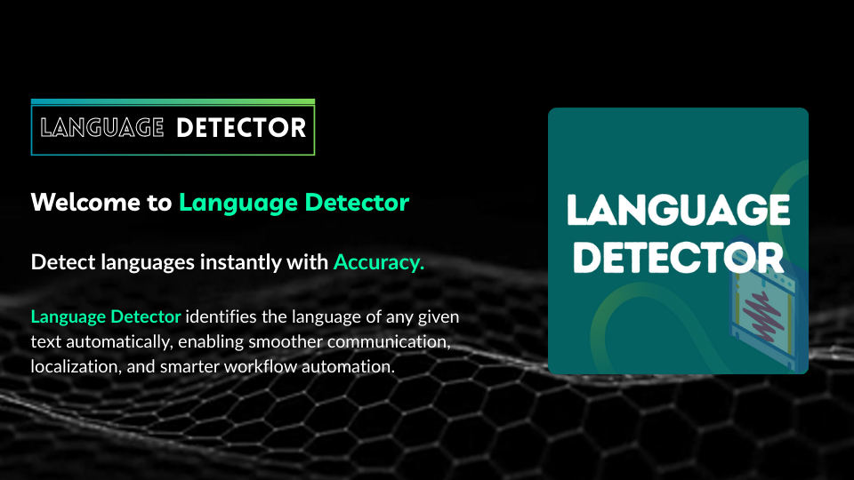 GoHighLevel marketplace - GHL integration - Language Detector For Workflows