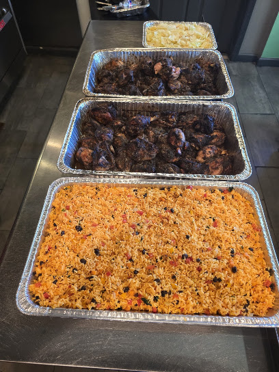 Carribean style cuisine and roti shop