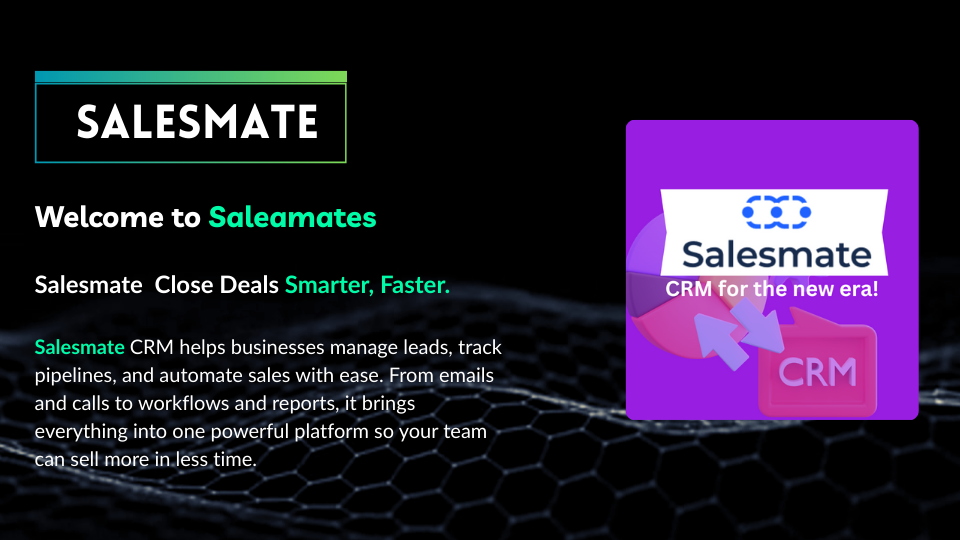 GoHighLevel marketplace - GHL integration - Salesmate
