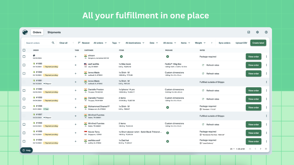 GoHighLevel marketplace - GHL integration - Shippo: Shipping Integration