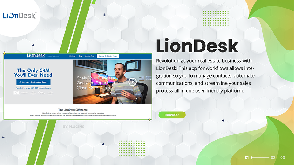 GoHighLevel marketplace - GHL integration - LionDesk Action Automation For Workflows