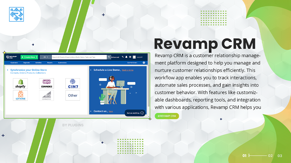 GoHighLevel marketplace - GHL integration - Revamp CRM Action Automation For Workflows