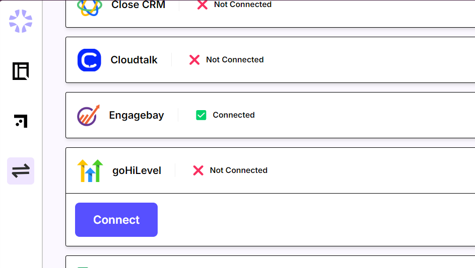 GoHighLevel marketplace - GHL integration - Floqer Connect