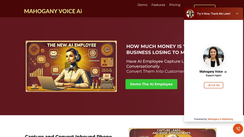 GoHighLevel marketplace - GHL integration - MahoganyVoice Ai
