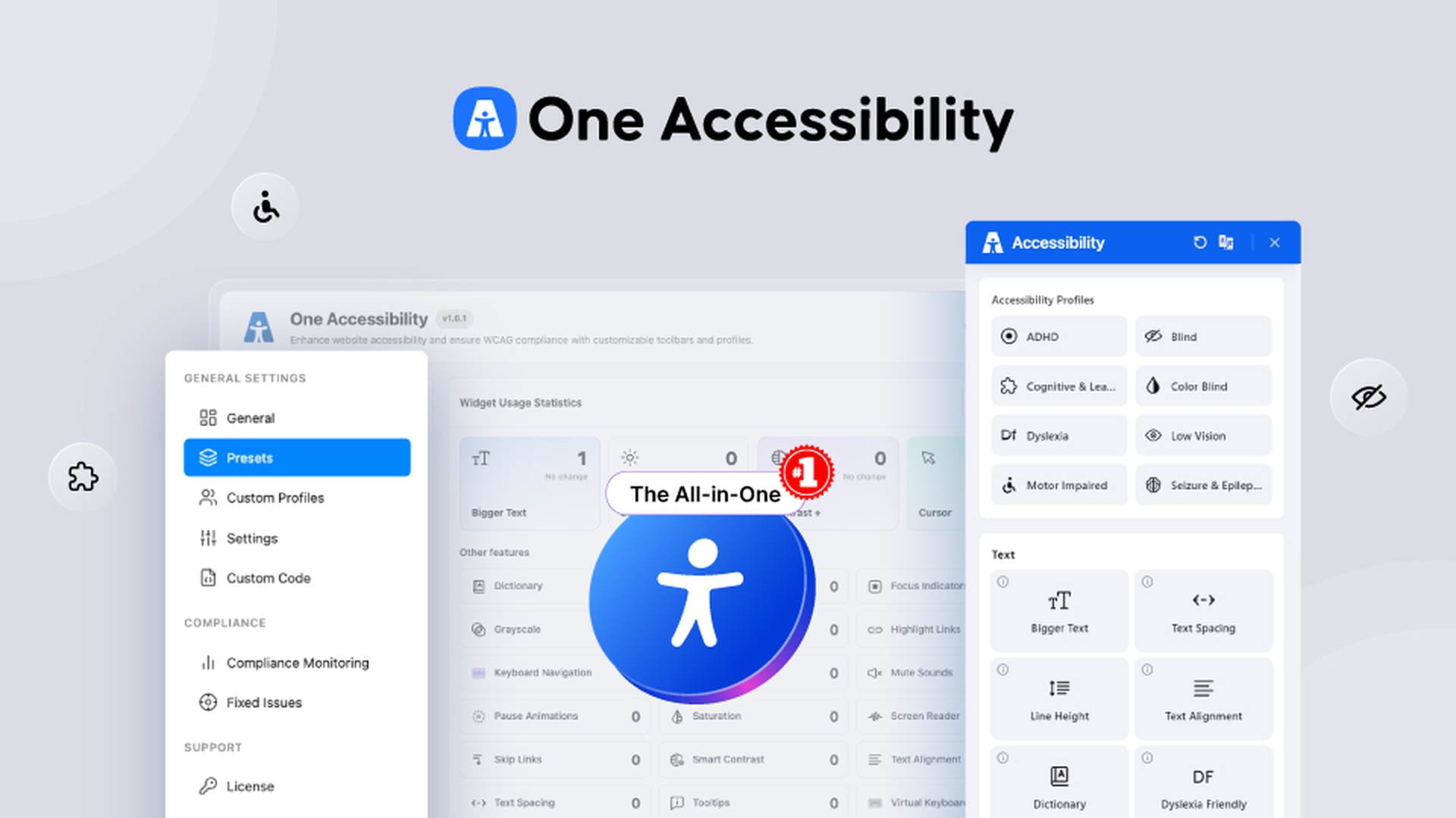 One Accessibility Lifetime Deal - WordPress Accessibility
