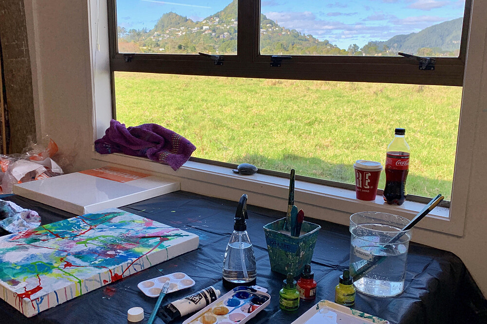 4-tägiges privates Kunst-/Kreativ-Retreat für 1 Person in Tairua, Neuseeland