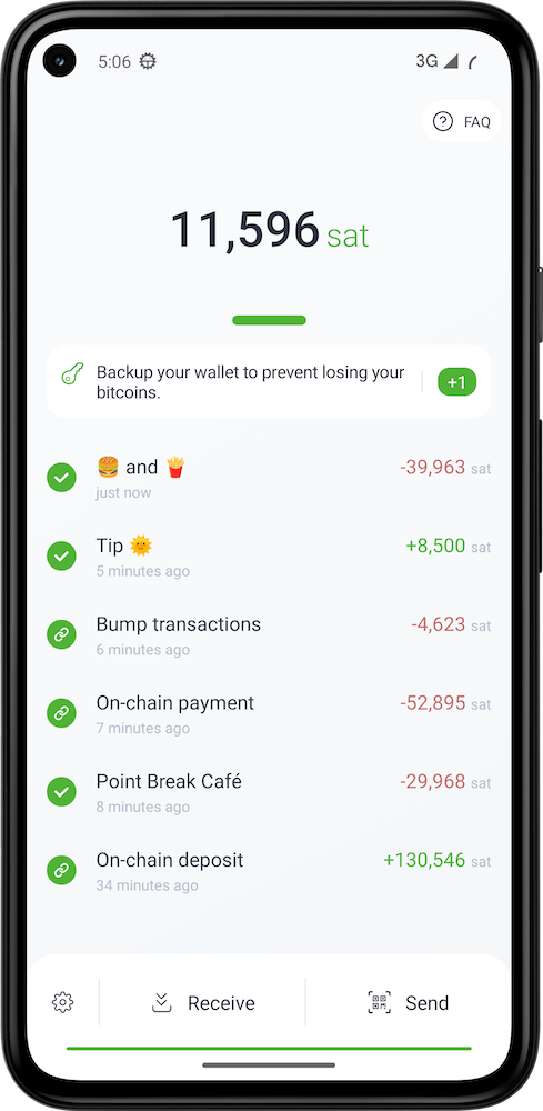 Phoenix Lightning Bitcoin wallet