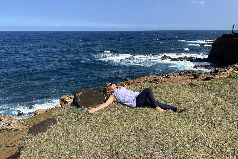 5-dagars "Waves of Wellness"-havsterapi för självstart på Hawaii