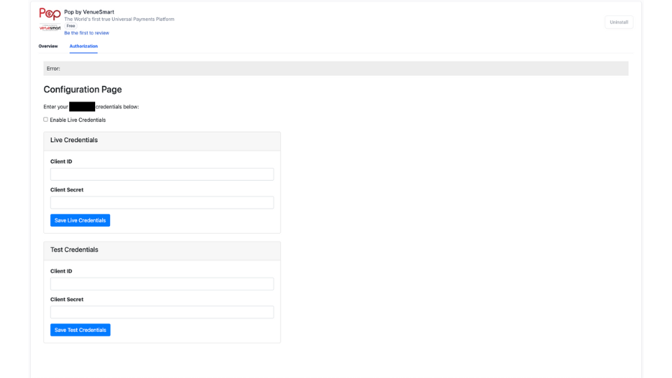 GoHighLevel marketplace - GHL integration - Pop by VenueSmart