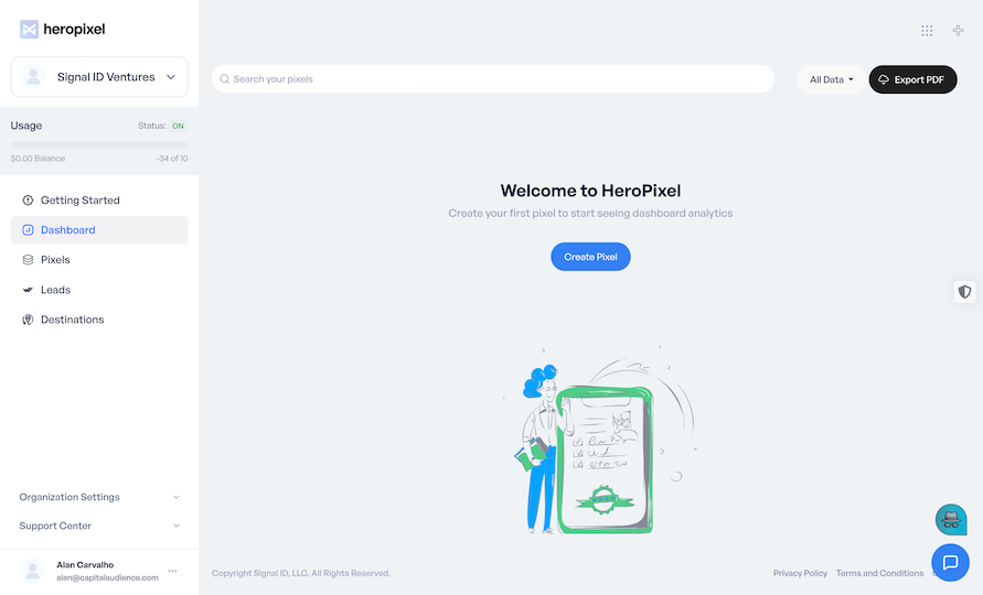 GoHighLevel marketplace - GHL integration - HeroPixel