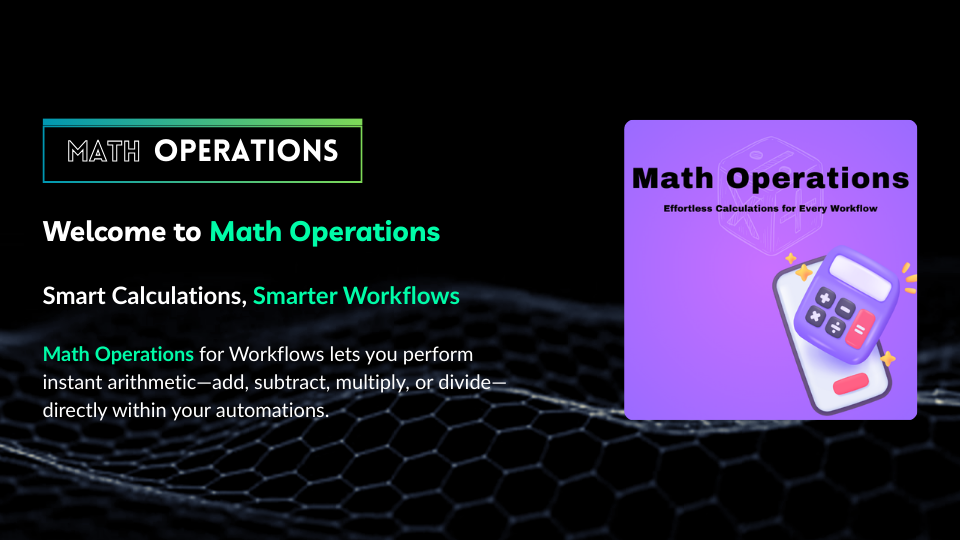 GoHighLevel marketplace - GHL integration - Math Operations For Workflows
