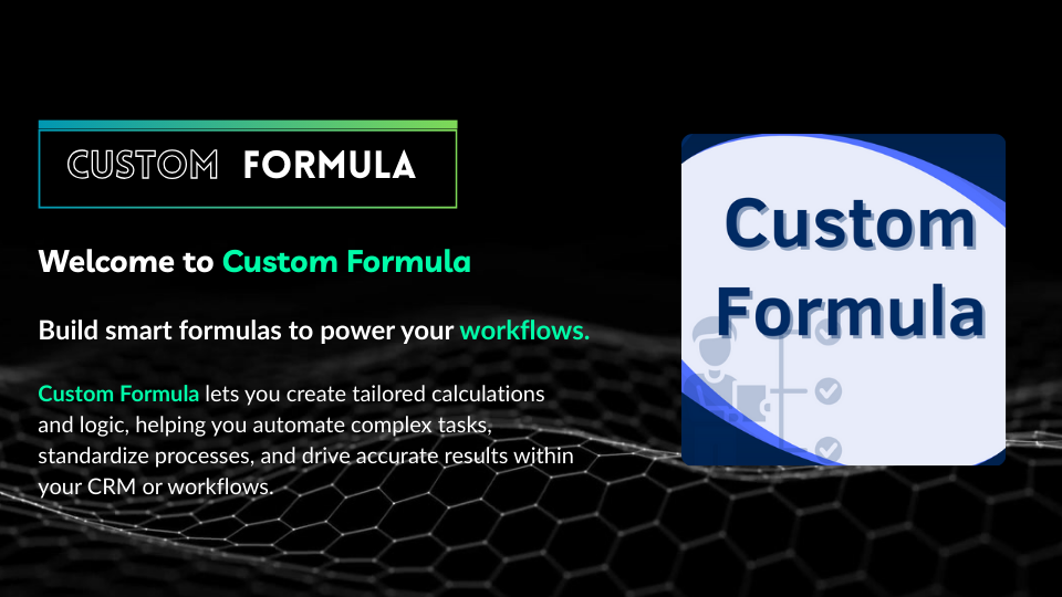 GoHighLevel marketplace - GHL integration - Custom Formula