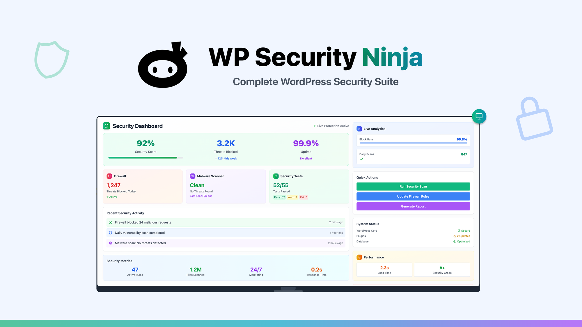 WP Security Ninja Lifetime Deal